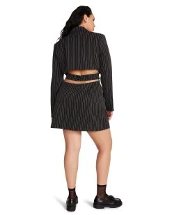 NEVEAH DRESS BLACK -Fashion Haven Shop STEVEMADDEN APPAREL BN108555 BLACK 07