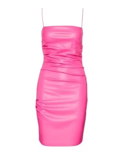 SHANELLE DRESS HOT PINK -Fashion Haven Shop STEVEMADDEN APPAREL BN108574 HOT PINK GHOST