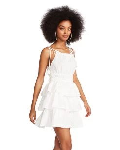 MIREYA MINI DRESS WHITE 15 MIREYA MINI DRESS WHITE -Fashion Haven Shop STEVEMADDEN APPAREL BN108601 WHITE 02 500e0940 61f9 495f b8f5 ba8f1ad1ce71