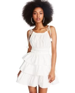 MIREYA MINI DRESS WHITE 13 MIREYA MINI DRESS WHITE -Fashion Haven Shop STEVEMADDEN APPAREL BN108601 WHITE 03 fdfaeaed 25a9 4a3c 84b7 27b6281b8b9b