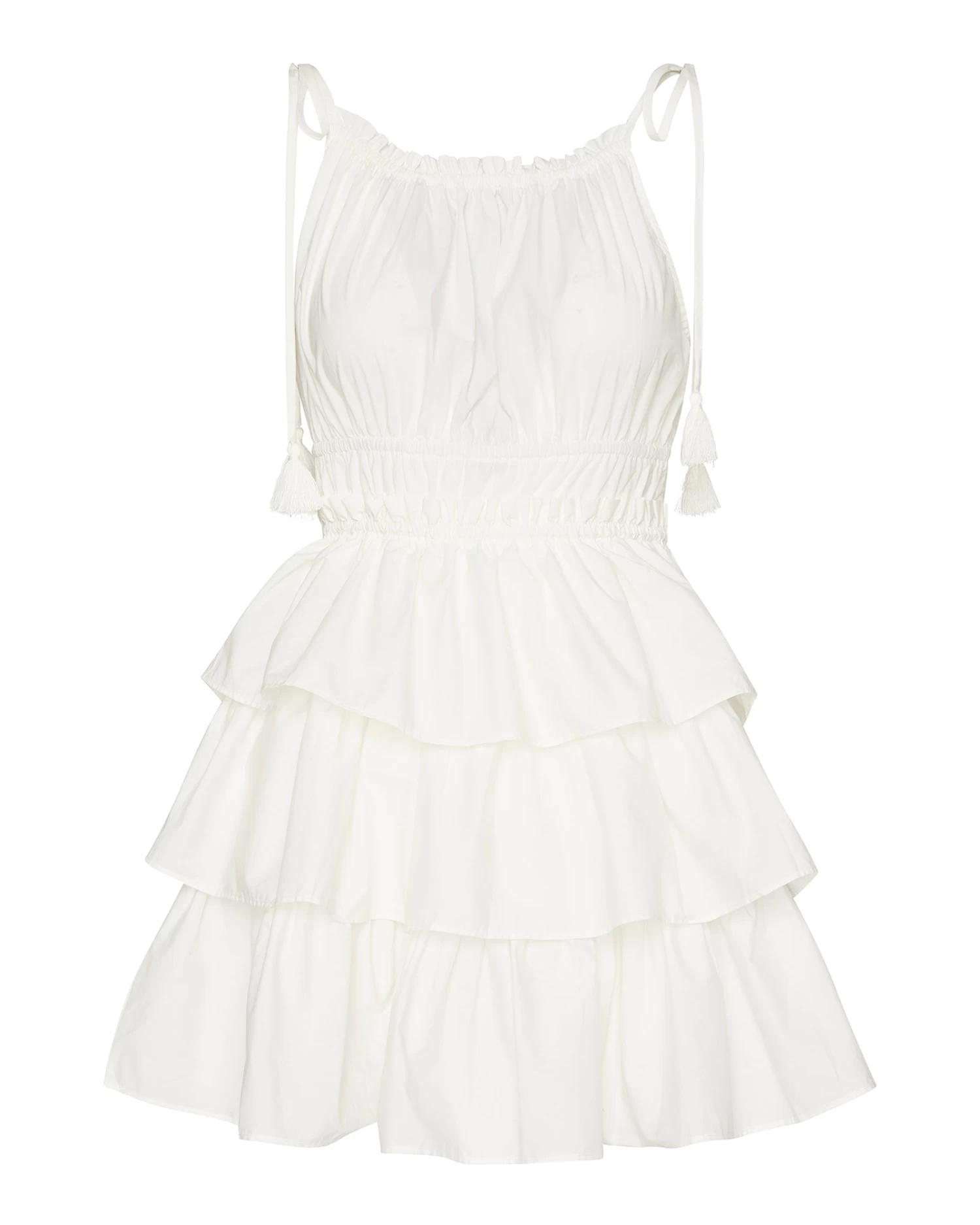 MIREYA MINI DRESS WHITE 12 MIREYA MINI DRESS WHITE - Image 10