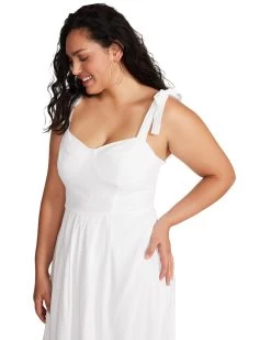 SOPHIA-ROSE DRESS WHITE -Fashion Haven Shop STEVEMADDEN APPAREL BN108617 WHITE 03