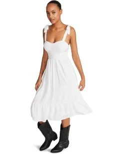 SOPHIA-ROSE DRESS WHITE -Fashion Haven Shop STEVEMADDEN APPAREL BN108617 WHITE 07