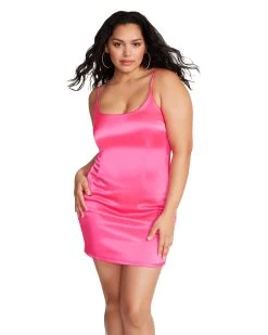 TOBI DRESS HOT PINK 20 TOBI DRESS HOT PINK -Fashion Haven Shop STEVEMADDEN APPAREL BN108646 PINK 03