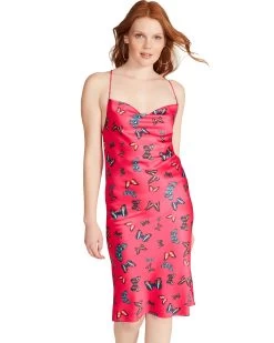 TREASURE DRESS HOT PINK -Fashion Haven Shop STEVEMADDEN APPAREL BN108647 PINK 08