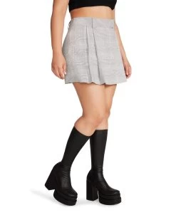 SIA SKORT GREY -Fashion Haven Shop STEVEMADDEN APPAREL BN109782 GREY 05