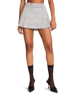 SIA SKORT GREY -Fashion Haven Shop STEVEMADDEN APPAREL BN109782 GREY 10