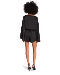FARRAH ROMPER BLACK -Fashion Haven Shop STEVEMADDEN APPAREL BN203463 BLACK 05