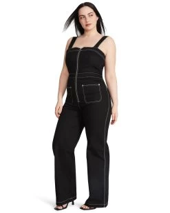 ELLIS JUMPSUIT BLACK 12 ELLIS JUMPSUIT BLACK -Fashion Haven Shop STEVEMADDEN APPAREL BN203545 BLACK 04