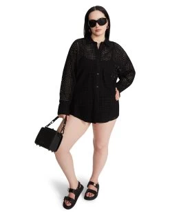 POPPY TOP BLACK -Fashion Haven Shop STEVEMADDEN APPAREL BN204772 BLACK 01 1