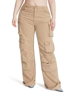 BRODY PANT TAUPE 14 BRODY PANT TAUPE -Fashion Haven Shop STEVEMADDEN APPAREL BN303732 TAUPE 03