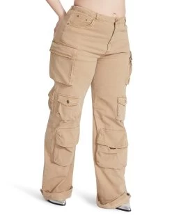 BRODY PANT TAUPE 16 BRODY PANT TAUPE -Fashion Haven Shop STEVEMADDEN APPAREL BN303732 TAUPE 04
