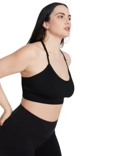 THE ELLA MESH BRALETTE BLACK -Fashion Haven Shop STEVEMADDEN APPAREL RTW0044 BLACK 07