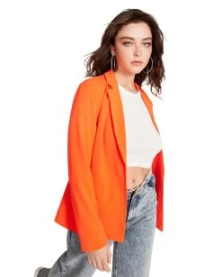 PAYTON BLAZER ORANGE 10 PAYTON BLAZER ORANGE -Fashion Haven Shop STEVEMADDEN APPAREL RTW0070 ORANGE 03
