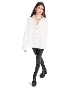 FAUX LEATHER LEGGINGS BLACK 13 FAUX LEATHER LEGGINGS BLACK -Fashion Haven Shop STEVEMADDEN APPAREL RTW0138 BLACK 01