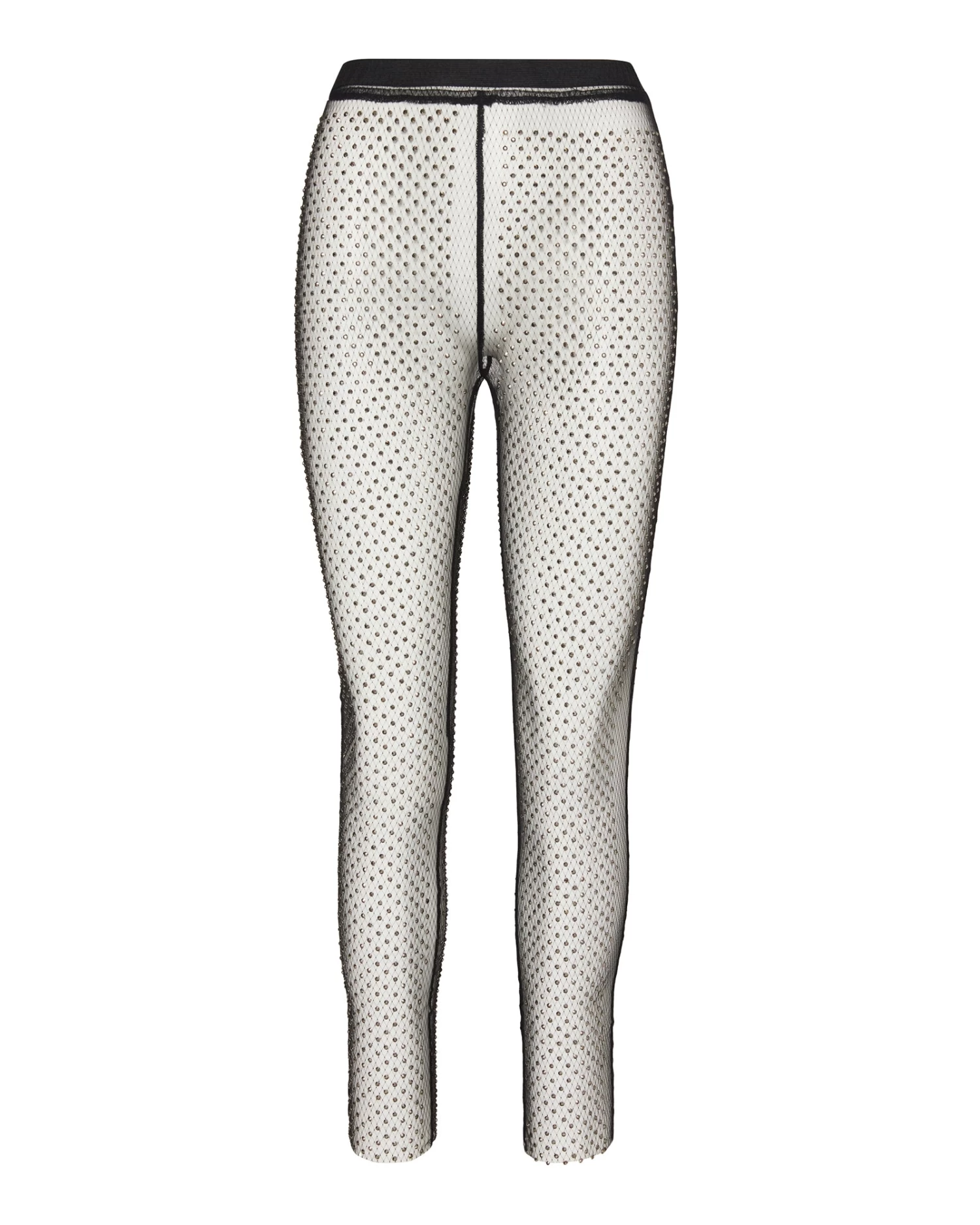 MESH RHINESTONE PANTS BLACK 13 MESH RHINESTONE PANTS BLACK - Image 11