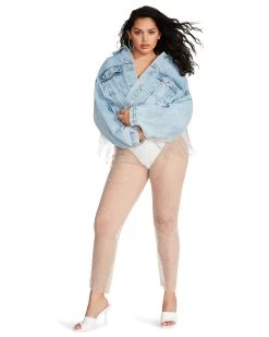 MESH RHINESTONE PANTS IVORY -Fashion Haven Shop STEVEMADDEN APPAREL RTW0216 IVORY 01 17ffed87 ed52 4a32 a1f9 cb90851ad486