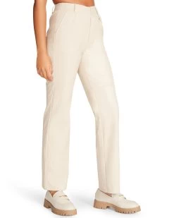 ABBY PANT IVORY 10 ABBY PANT IVORY -Fashion Haven Shop STEVEMADDEN APPAREL RTW0283 IVORY 04