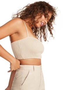 STASS TOP IVORY -Fashion Haven Shop STEVEMADDEN APPAREL RTW0284 IVORY 04