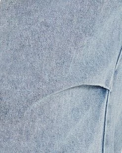 PIA PARACHUTE PANT DENIM FABRIC -Fashion Haven Shop STEVEMADDEN APPAREL RTW0326 DENIM CLOSE UP