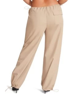 PIA PARACHUTE PANT KHAKI -Fashion Haven Shop STEVEMADDEN APPAREL RTW0326 KHAKI LARGE 2910