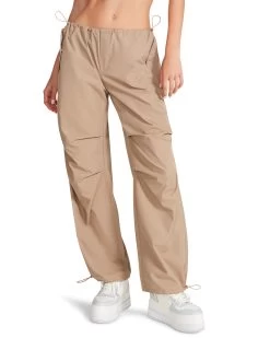 PIA PARACHUTE PANT KHAKI -Fashion Haven Shop STEVEMADDEN APPAREL RTW0326 KHAKI SMALL 0941