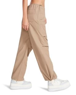 PIA PARACHUTE PANT KHAKI -Fashion Haven Shop STEVEMADDEN APPAREL RTW0326 KHAKI SMALL 0947