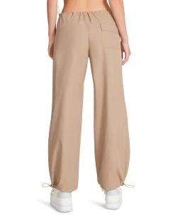 PIA PARACHUTE PANT KHAKI -Fashion Haven Shop STEVEMADDEN APPAREL RTW0326 KHAKI SMALL 0968