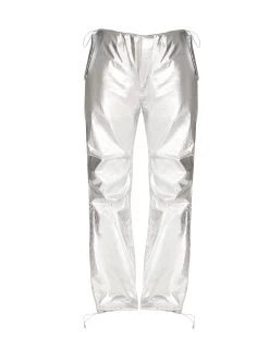 PIA PARACHUTE PANT SILVER 15 PIA PARACHUTE PANT SILVER -Fashion Haven Shop STEVEMADDEN APPAREL RTW0326 SILVER GHOST
