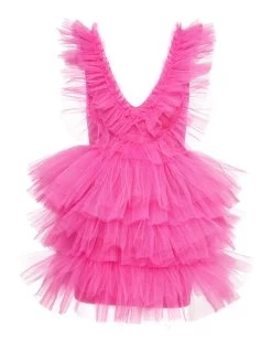 CARRIE DRESS PINK -Fashion Haven Shop STEVEMADDEN APPAREL RTW0327 PINK GHOST 1