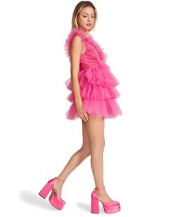 CARRIE DRESS PINK -Fashion Haven Shop STEVEMADDEN APPAREL RTW0327 PINK SMALL 3621