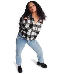 SAMMI TOP BLACK -Fashion Haven Shop STEVEMADDEN APPAREL RTW0328 BLACK LARGE 1260