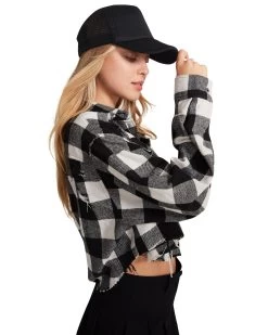 SAMMI TOP BLACK -Fashion Haven Shop STEVEMADDEN APPAREL RTW0328 BLACK SMALL 2615