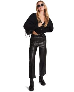KOURT PANT BLACK 12 KOURT PANT BLACK -Fashion Haven Shop STEVEMADDEN APPAREL RTW0332 BLACK SMALL 0512