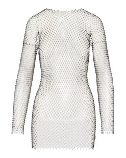 MESH RHINESTONE MINI DRESS BLACK 17 MESH RHINESTONE MINI DRESS BLACK -Fashion Haven Shop STEVEMADDEN APPAREL RTW0336 BLACK 3230