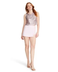SALINA TOP PINK -Fashion Haven Shop STEVEMADDEN APPAREL RTW0338 PINK 01 1