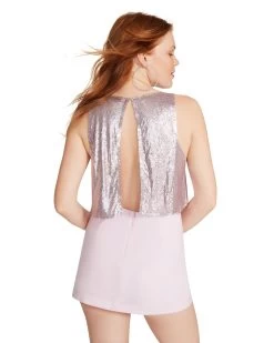 SALINA TOP PINK -Fashion Haven Shop STEVEMADDEN APPAREL RTW0338 PINK 03 1