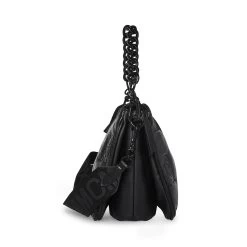 BJIN BLACK/BLACK -Fashion Haven Shop STEVEMADDEN HANDBAGS BJIN BLACK BLACK SIDE