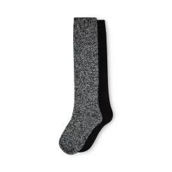 MARLED KNEE SOCK BLACK MULTI