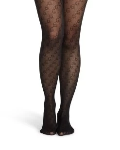 SM LOGO TIGHTS BLACK
