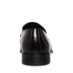 BEAUDON BLACK LEATHER 11 BEAUDON BLACK LEATHER -Fashion Haven Shop STEVEMADDEN MENS BEAUDON BLACK LEATHER BACK