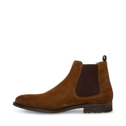 RICHARD COGNAC SUEDE -Fashion Haven Shop STEVEMADDEN MENS RICHARD COGNAC SUEDE INSIDE
