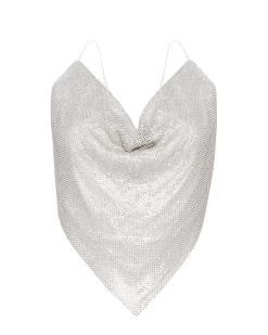 BARELY THERE RHINESTONE HALTER SILVER 25 BARELY THERE RHINESTONE HALTER SILVER -Fashion Haven Shop STEVEMADDEN RTW0063 3254