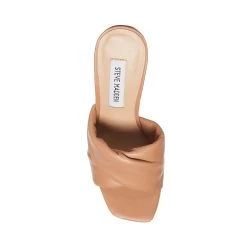 BRIANNA TAN LEATHER -Fashion Haven Shop STEVEMADDEN SHOES BRIANNA TAN TOP 1