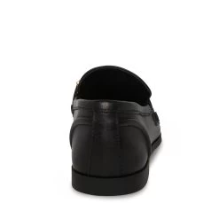 CARRINE BLACK LEATHER -Fashion Haven Shop STEVEMADDEN SHOES CARRINE BLACK LEATHER BACK