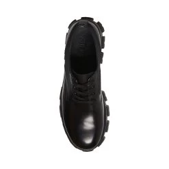 CESARE BLACK LEATHER -Fashion Haven Shop STEVEMADDEN SHOES CESARE BLACK LEATHER TOP