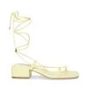 CLAREMONT YELLOW 1 CLAREMONT YELLOW -Fashion Haven Shop STEVEMADDEN SHOES CLAUS YELLOW SIDE