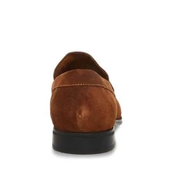 GOLLIE TOBACCO SUEDE -Fashion Haven Shop STEVEMADDEN SHOES GOLLIE TOBACCO BACK