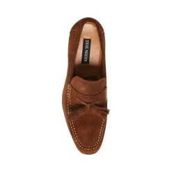 GOLLIE TOBACCO SUEDE -Fashion Haven Shop STEVEMADDEN SHOES GOLLIE TOBACCO TOP