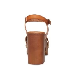 IVY COGNAC -Fashion Haven Shop STEVEMADDEN SHOES IVY COGNAC BACK